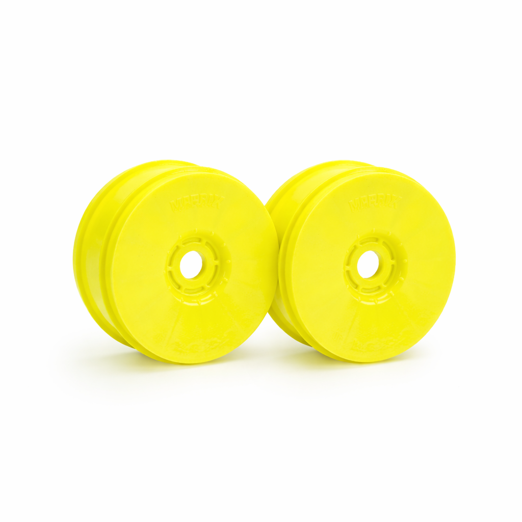 Matrix 1/8th Buggy Wheels - Yellow - Pair (2)