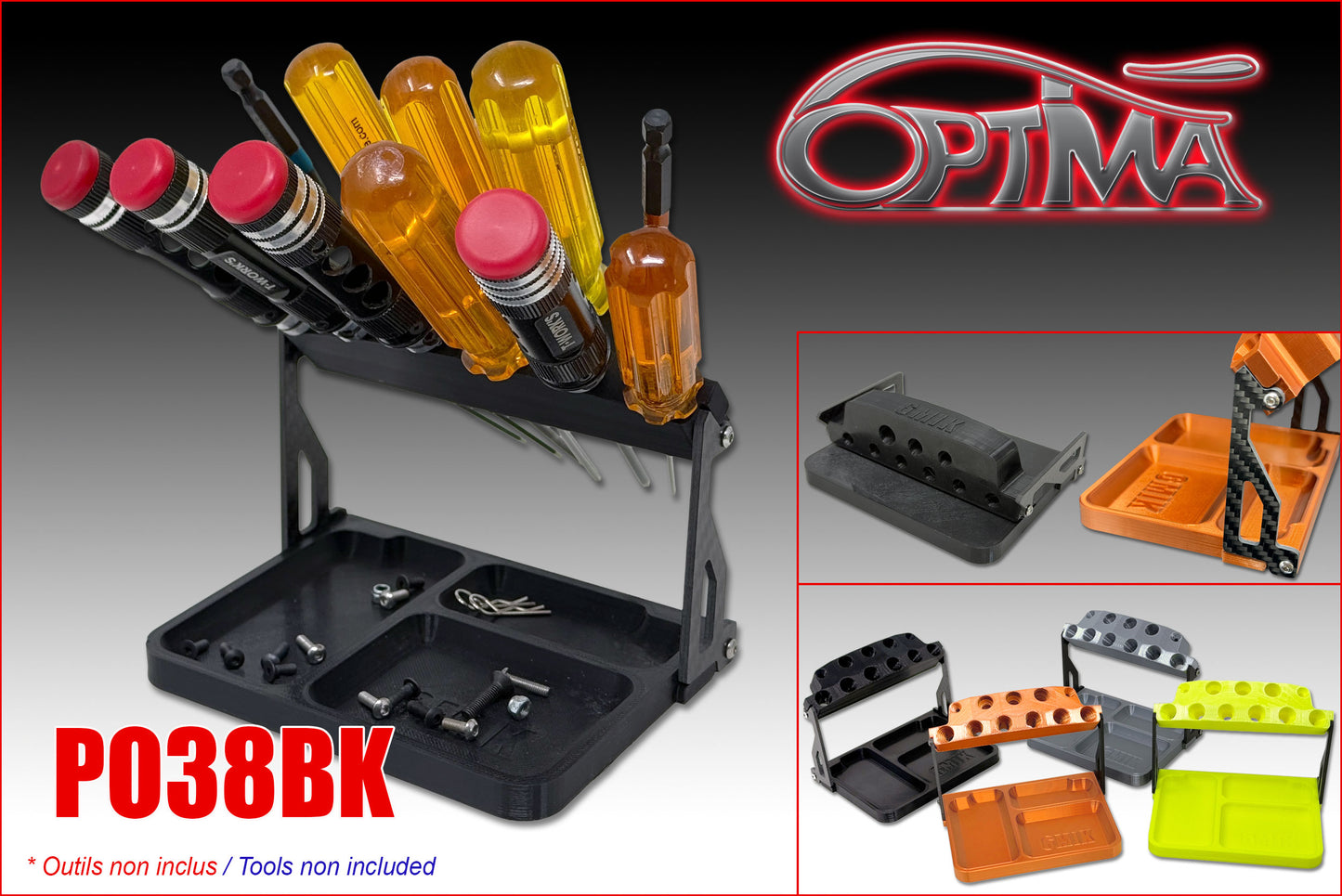 6MIK MIP Multi Tool Holder - Composite/Carbon
