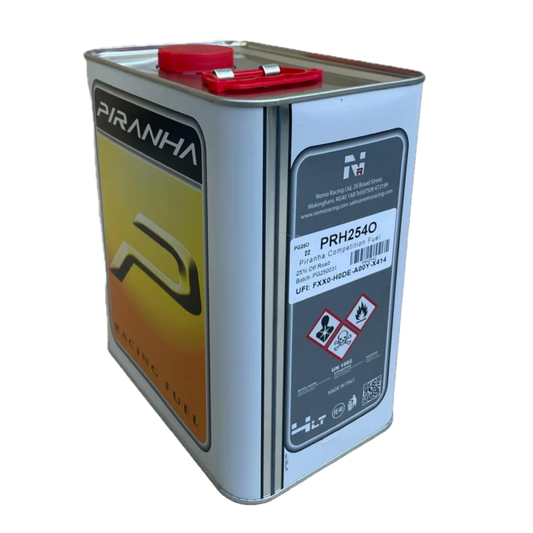 PI1025V2 Piranha Racing Fuel 25% Nitro 1 x 4L Bottle