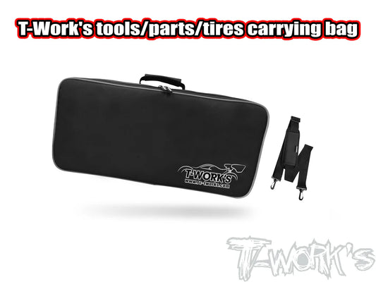 T-Works 1/8 Buggy Tire Carry Bag (10 Sets)