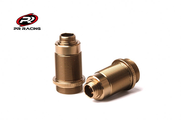 Team PR RACING 12.8x31.5mm Smooth Coated V4 Buggy Front Shock Body (2) - 94500018