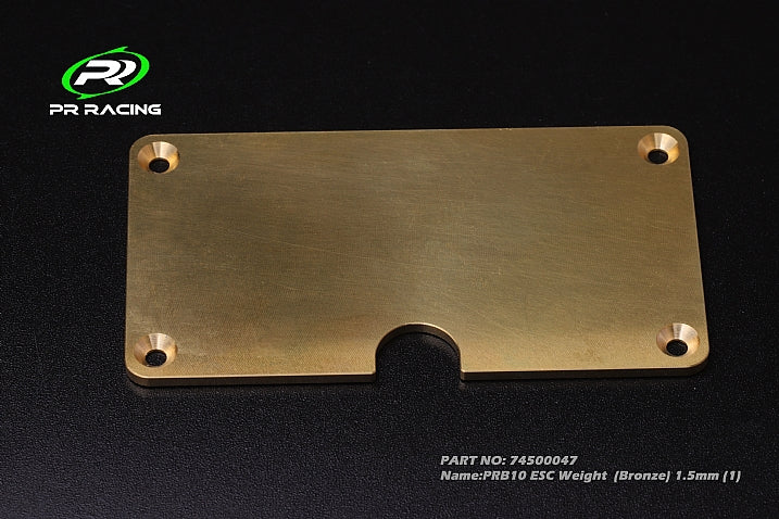 PRB10 ESC Weight (Bronze) 1.5mm 20.5g (1) - 74500047