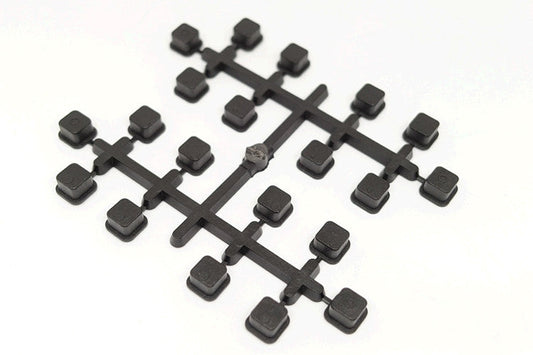 21116-B Suspension Pin Bushings Black