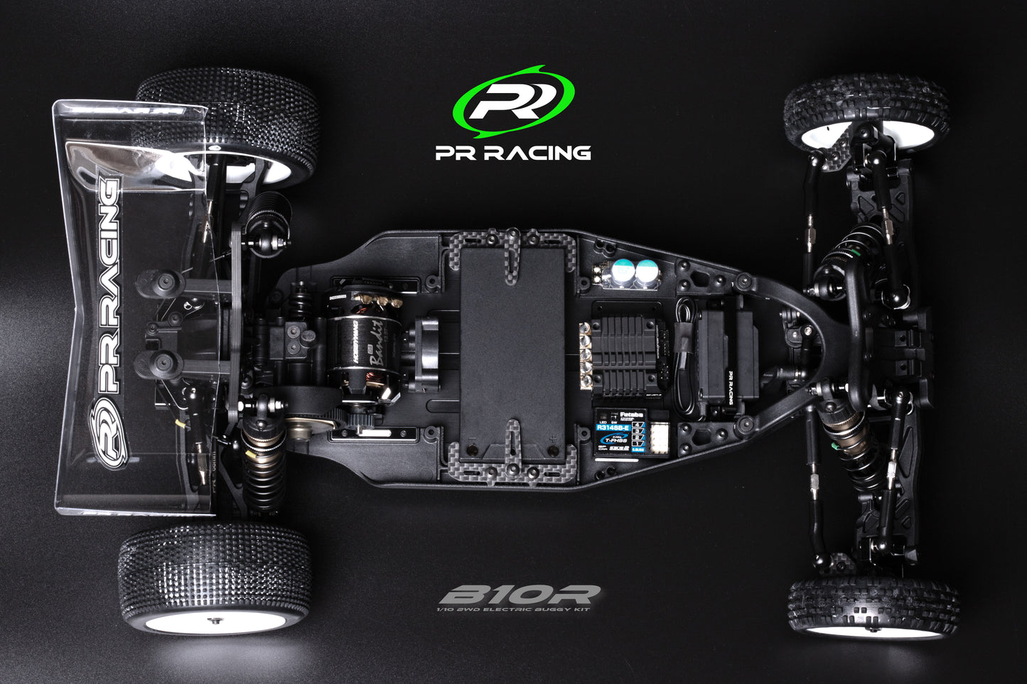 PR Racing B10R 1/10 Electric 2WD Off Road Buggy PRO Dirt Kit (Ball Diff Version) - 75400057B