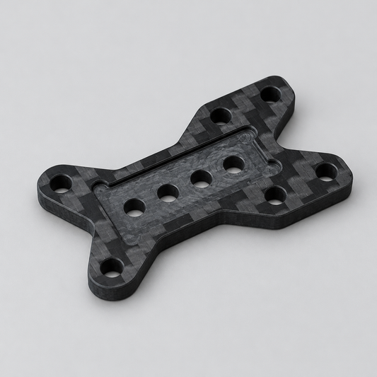 Trackside Performance AGAMA N2E Carbon Twin Fan Mounting Bracket - TPSN2EFMB