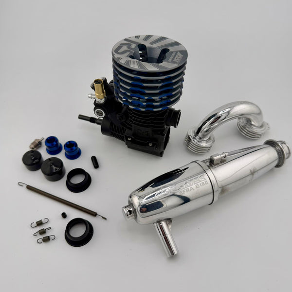 Combo RS Line Off-Road Engine 3 ports / Pipe Efra 2180 - CORSATEC