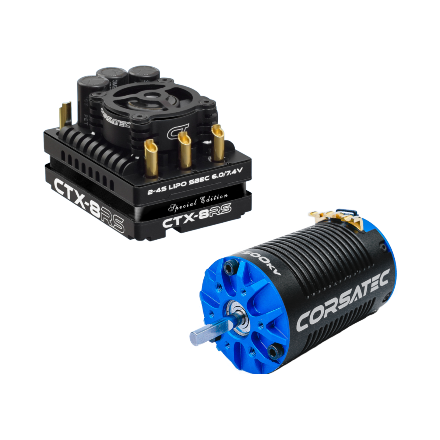Combo 1/8 ESC CTX-8RS (black edition) + Race Pro Motor 1900kV