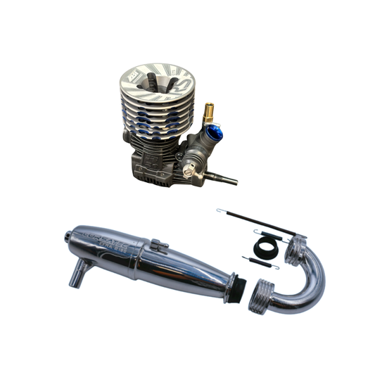 Corsatec Combo RS Line Off-Road Engine 3 ports/Pipe Efra 2180