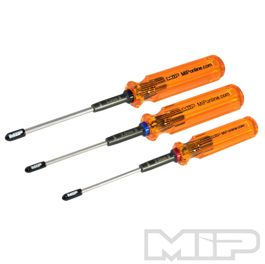 MIP HEX DRIVER BALL WRENCH SET GEN 2, METRIC 2.0/2.5/3.0MM