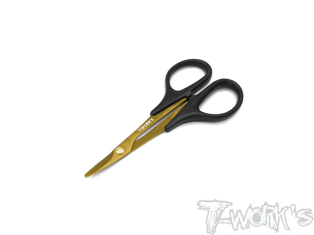 Titanium Nitride Lexan Curved Scissor