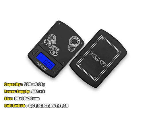 Precision Weighing Scale (Max 500G - 0.01G increments)