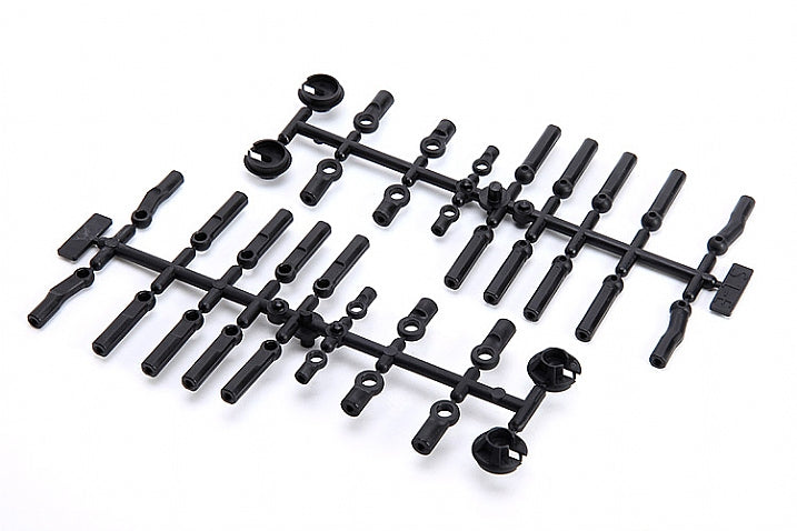 Black-Shock End & Spring Cup Set & Rod End (2) - 66400066