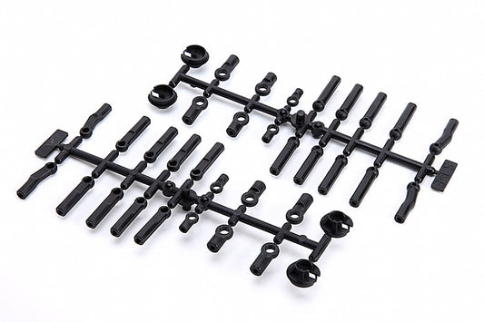 Black-Shock End & Spring Cup Set & Rod End (2) - 66400066