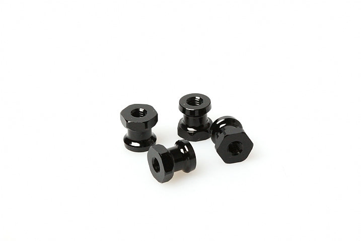 Aluminium Shock Stand off Set - Black (4) - 66400696