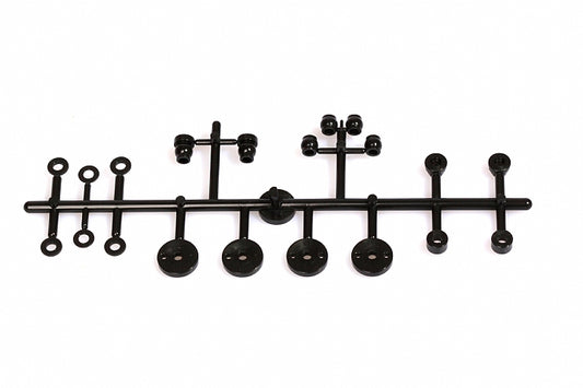 Shock Piston, Pivot Ball and Shock Mounting Hardware (2) - 68410066