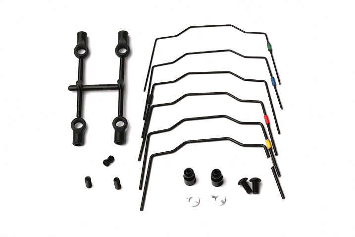 Team PR Racing S1 front Sway Bar set (0.8+0.9+1.0+1.2+1.3+1.4mm)+screw (6) - 66481557