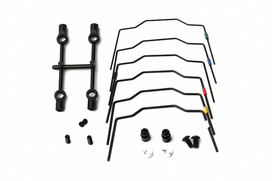 Team PR Racing S1 front Sway Bar set (0.8+0.9+1.0+1.2+1.3+1.4mm)+screw (6) - 66481557