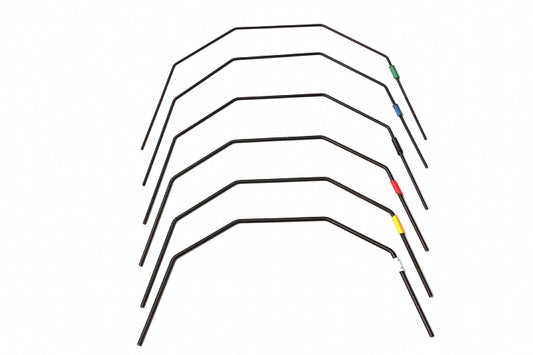 Team PR Racing S1 V4 Rear Sway Bar set (0.8+0.9+1.0+1.2+1.3+1.4mm) (1) - 66481558