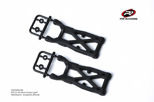 PR S1 V4 Rear Lower gull Wishbone Graphite (Hard) (1pr) - 69400186