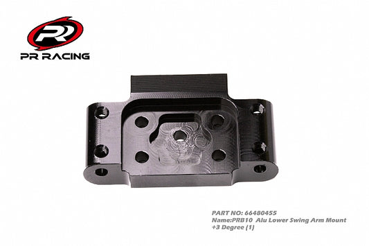 PRB10 Aluminum Lower Swing Arm Mount +3 Degree (1) - 66480455