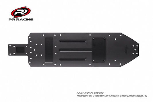PR B10 Aluminum Chassis -5mm (3mm thick) (1) - 71400803