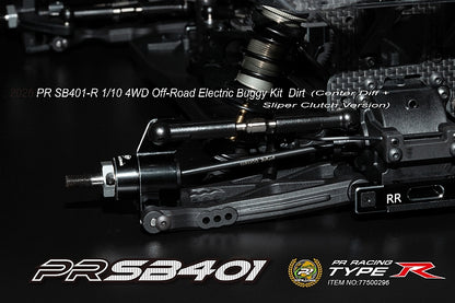 PR Racing PR SB401-R 1/10 4WD Off-Road Electric Buggy Kit  Dirt (Center Diff + Slipper Clutch Version) - 77500296