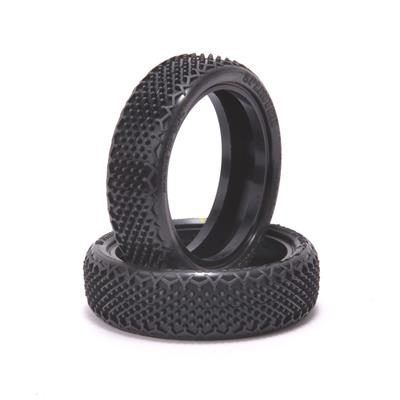 Splinter - 1/10 2WD Tyres - Front - Yellow - pr