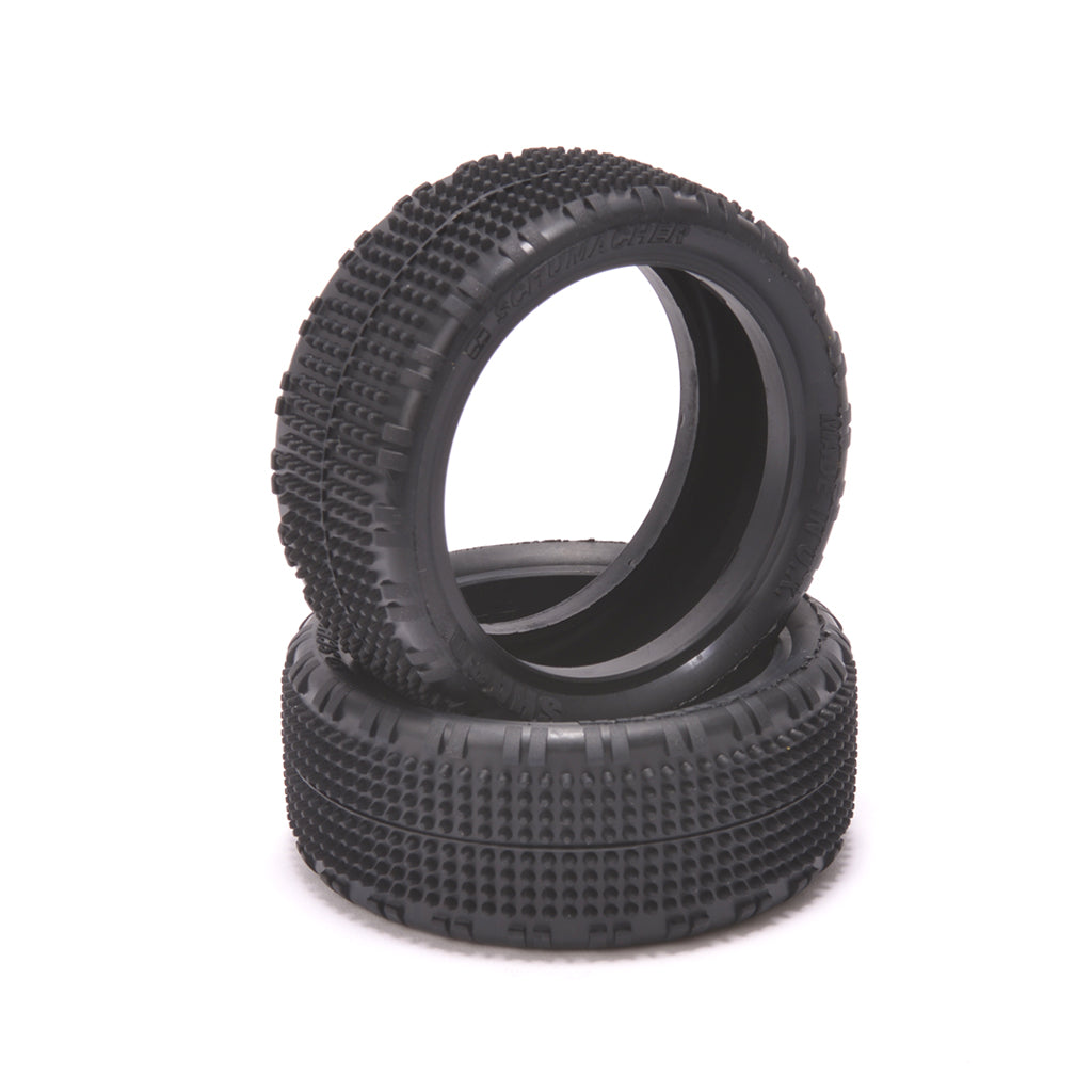 Schumacher Shard - 1/10  4WD Tyres - Front - Yellow - (2)