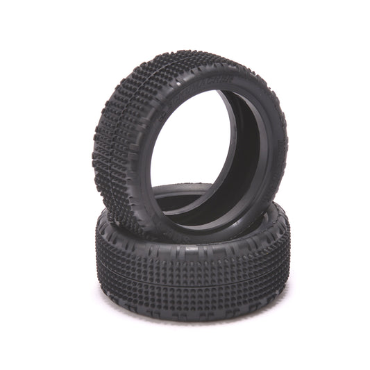Schumacher Shard - 1/10  4WD Tyres - Front - Yellow - (2)